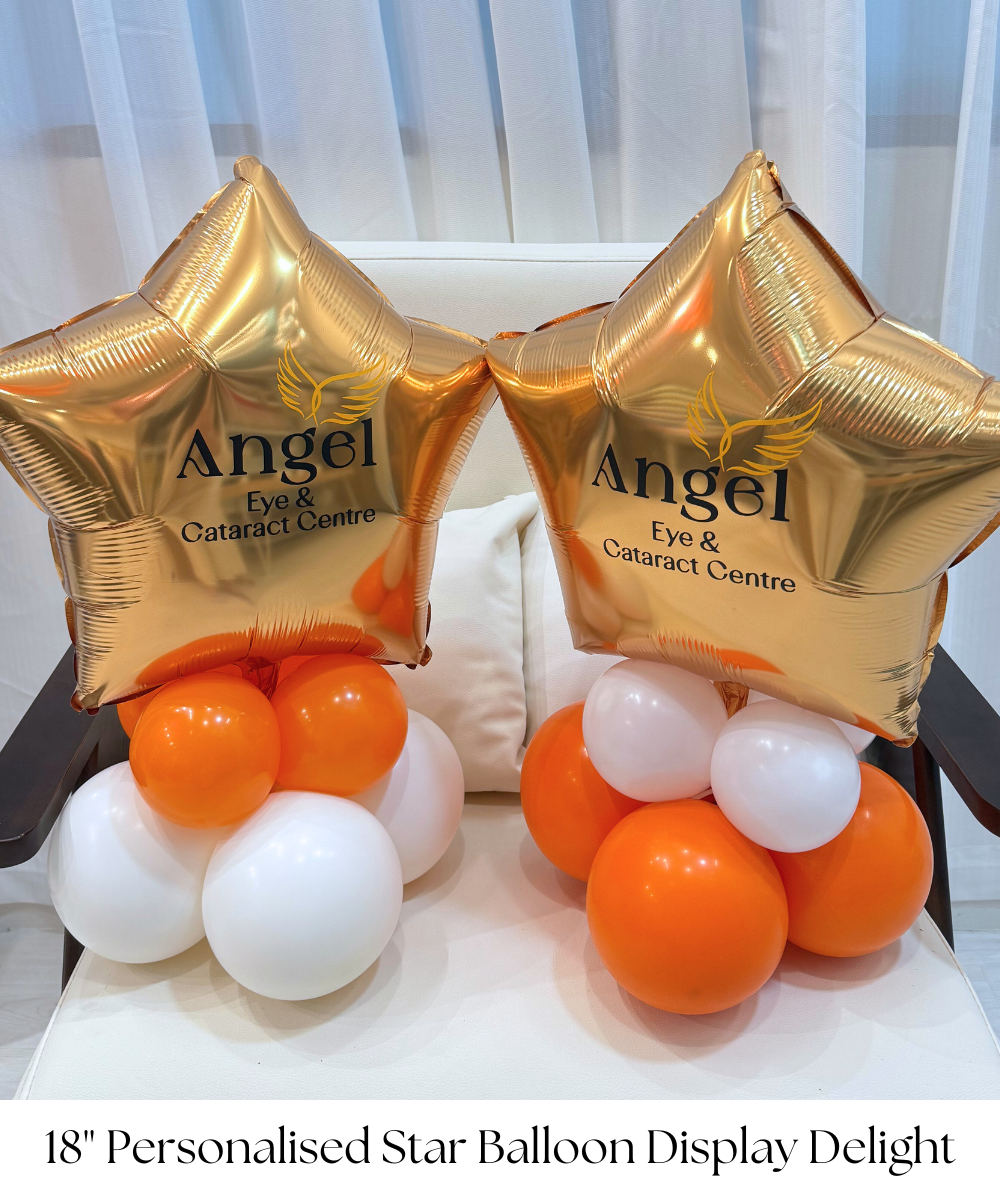 Introducing our latest creation: the 18" Heart Balloon Display Delight! This charming balloon display is designed to captivate, serving as an ideal table centerpiece that adds a touch of romance and whimsy to any occasion.YWe also tailor our Balloon Display Delight to match your event's color scheme perfectly. Choose from a range of vibrant hues to create a cohesive look. You can also incorporating it as a unique and attractive table number holder. Your guests will be enchanted as they find their seats amidst the delightful ambiance. 