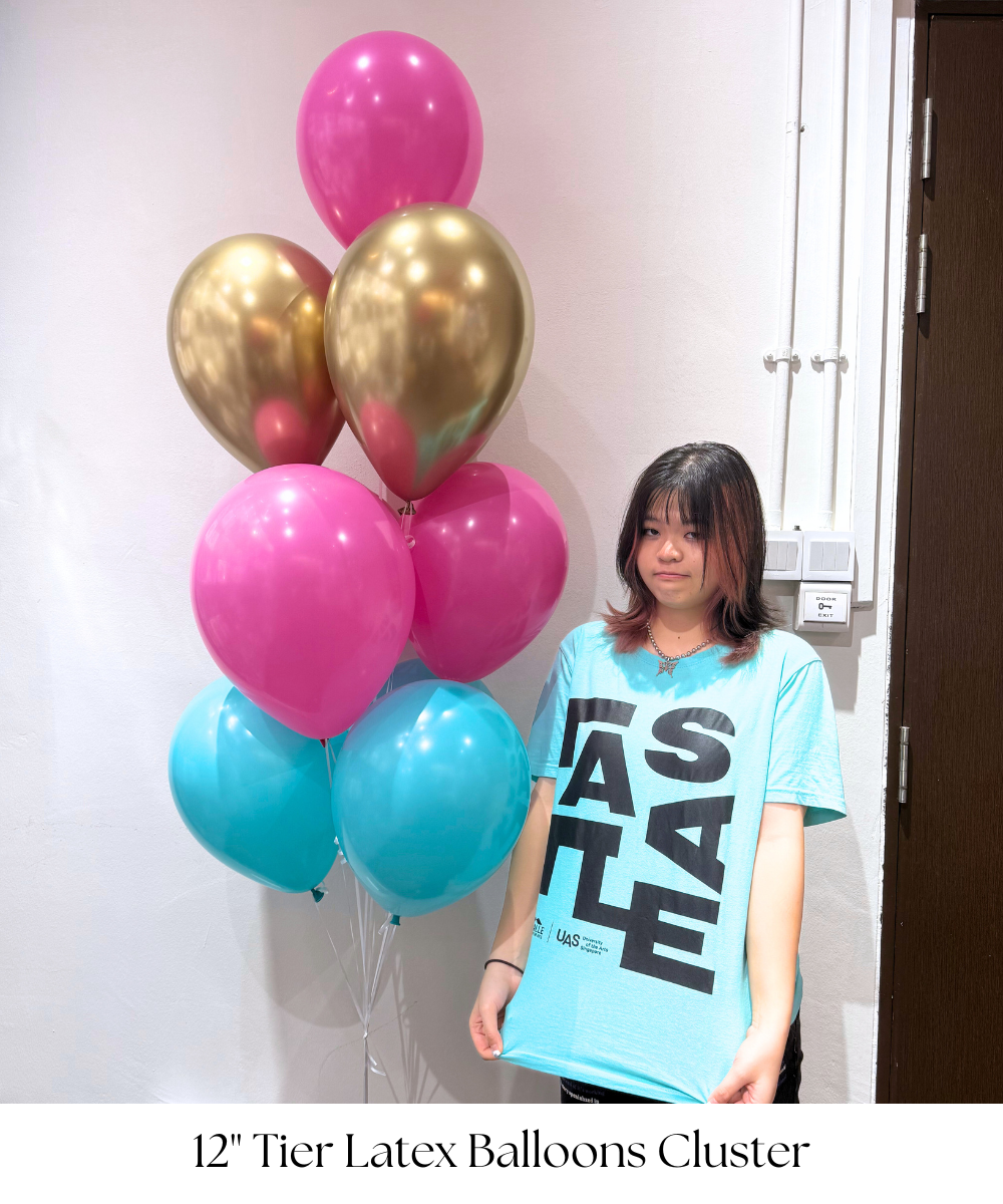 Celebrate the Mid-Autumn Festival with playful elegance using our 12" Tier Latex Balloons Cluster – Mid Autumn Edition. With festive charm and vibrant colour storytelling, this cluster is tailored to add lighthearted magic to your celebrations across homes, offices, or schools.