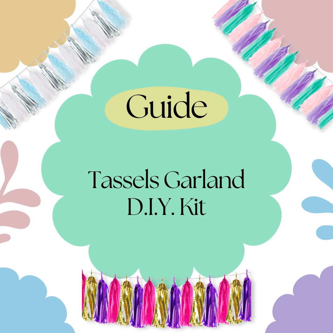 Balloon-Guide-Tassels-Garland-DIY-Do-It-Yourself-Kit-How-To-Guide-Give-Fun-Singapore