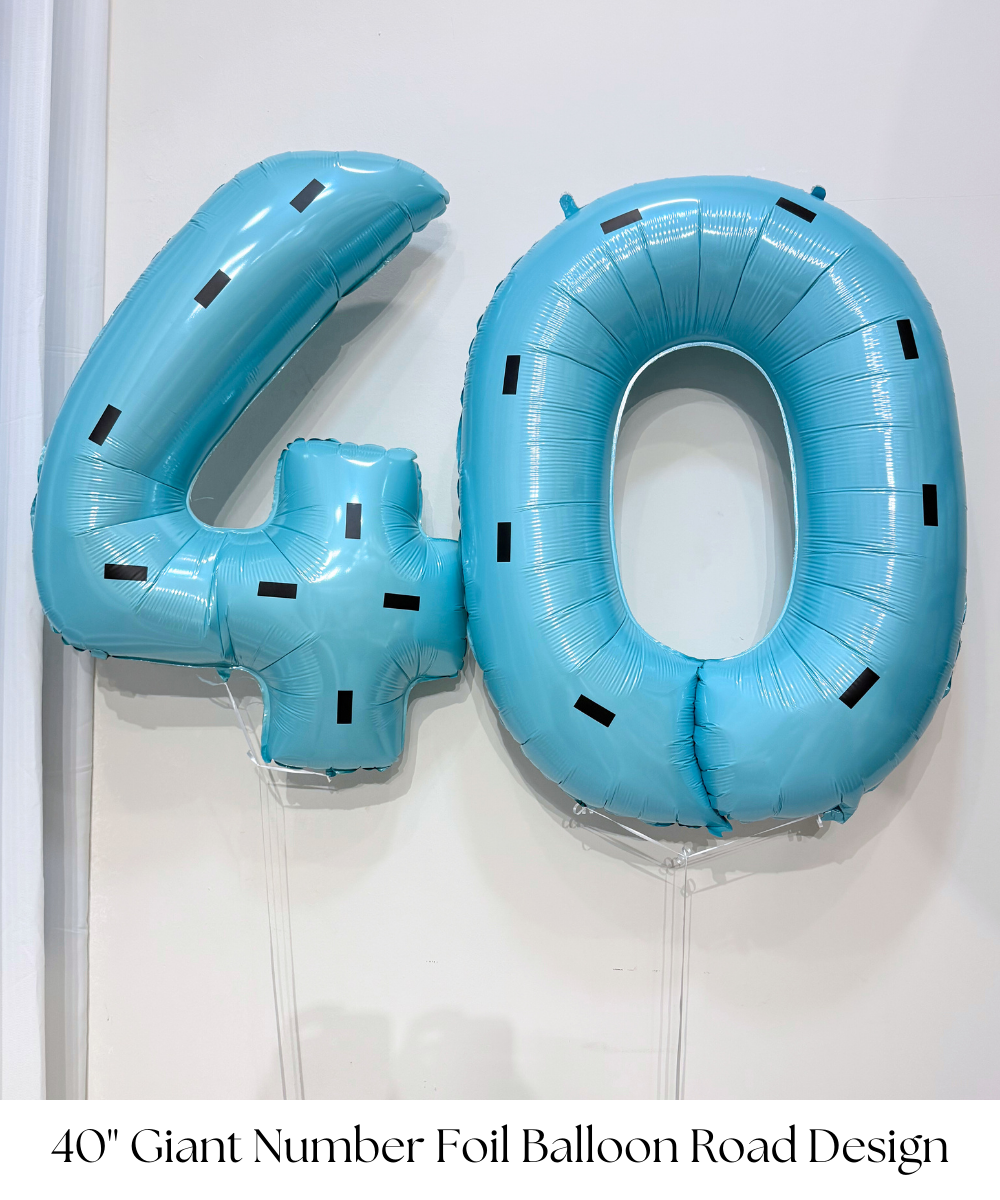 Kick off your off-road adventure party in style with this 40" Giant Number Road Design Foil Balloon! Perfect for little racers, car enthusiasts, or anyone ready to hit the road and celebrate in high gear