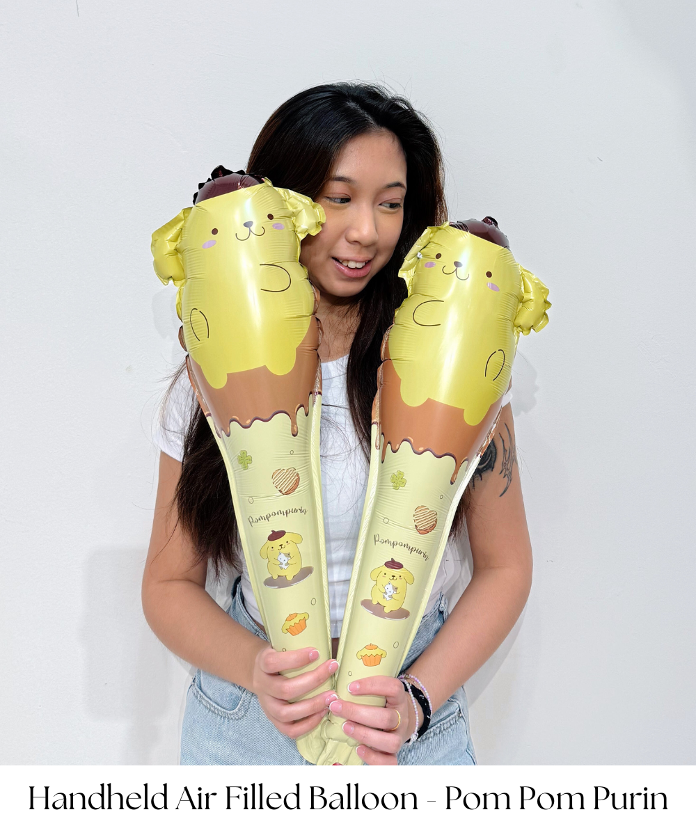 Get ready to elevate your celebrations with this Handheld Balloon! Add a pop of color and fun to your party with these delightful handheld balloons. Perfect for party favour, birthday party, themed events, or any occasion where you want to add a hint of attitude, this handheld balloon is sure to delight both kids and adults alike! These balloons are easy to hold and sure to bring smiles to everyone's faces who receive it!