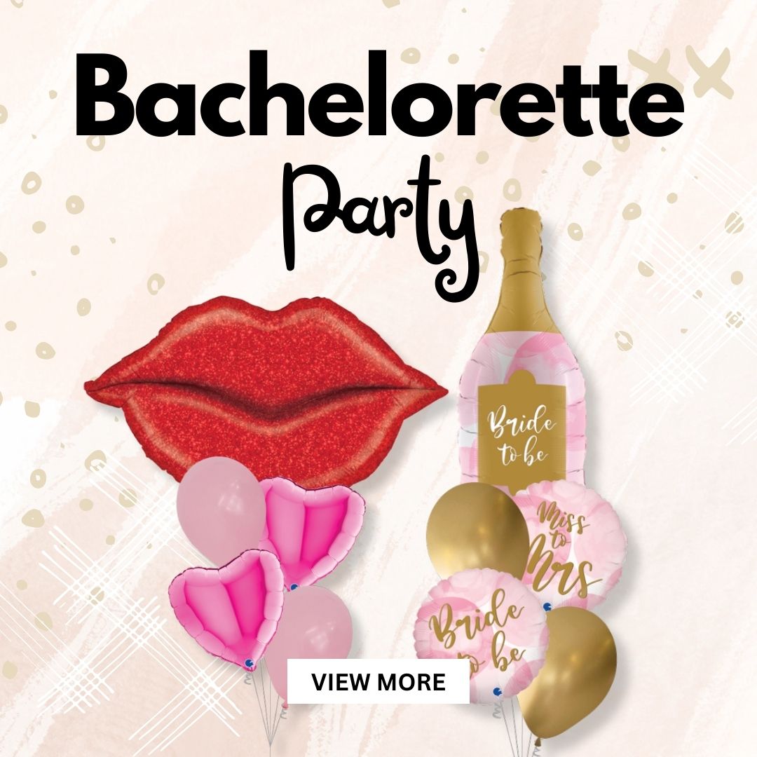 Elevate the excitement of your bachelorette party with our sassy and stylish collection of bachelorette party balloons!