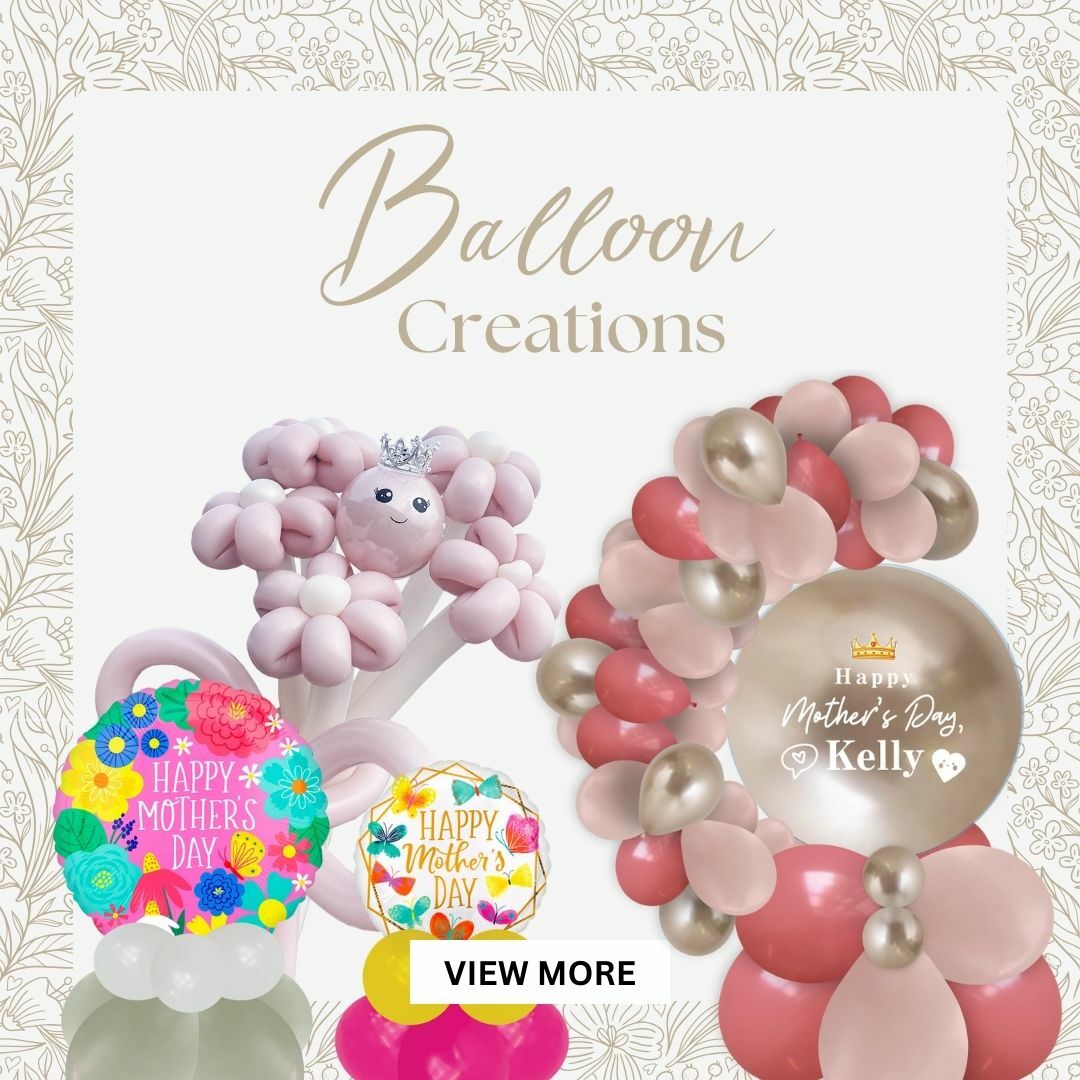 No Mother's Day celebration is complete without our enchanting balloon creations. Let us help you elevate your event with our exquisite designs, each one a heartfelt tribute to the extraordinary mothers, grandmothers, and maternal figures who fill our lives with love and joy