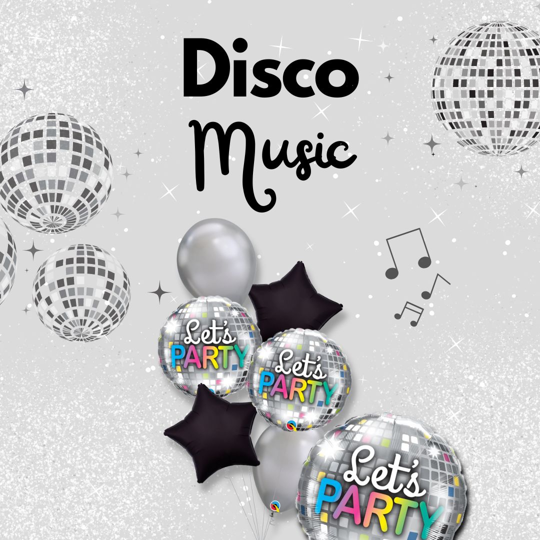 Disco Music by Give Fun Singapore Party Balloons