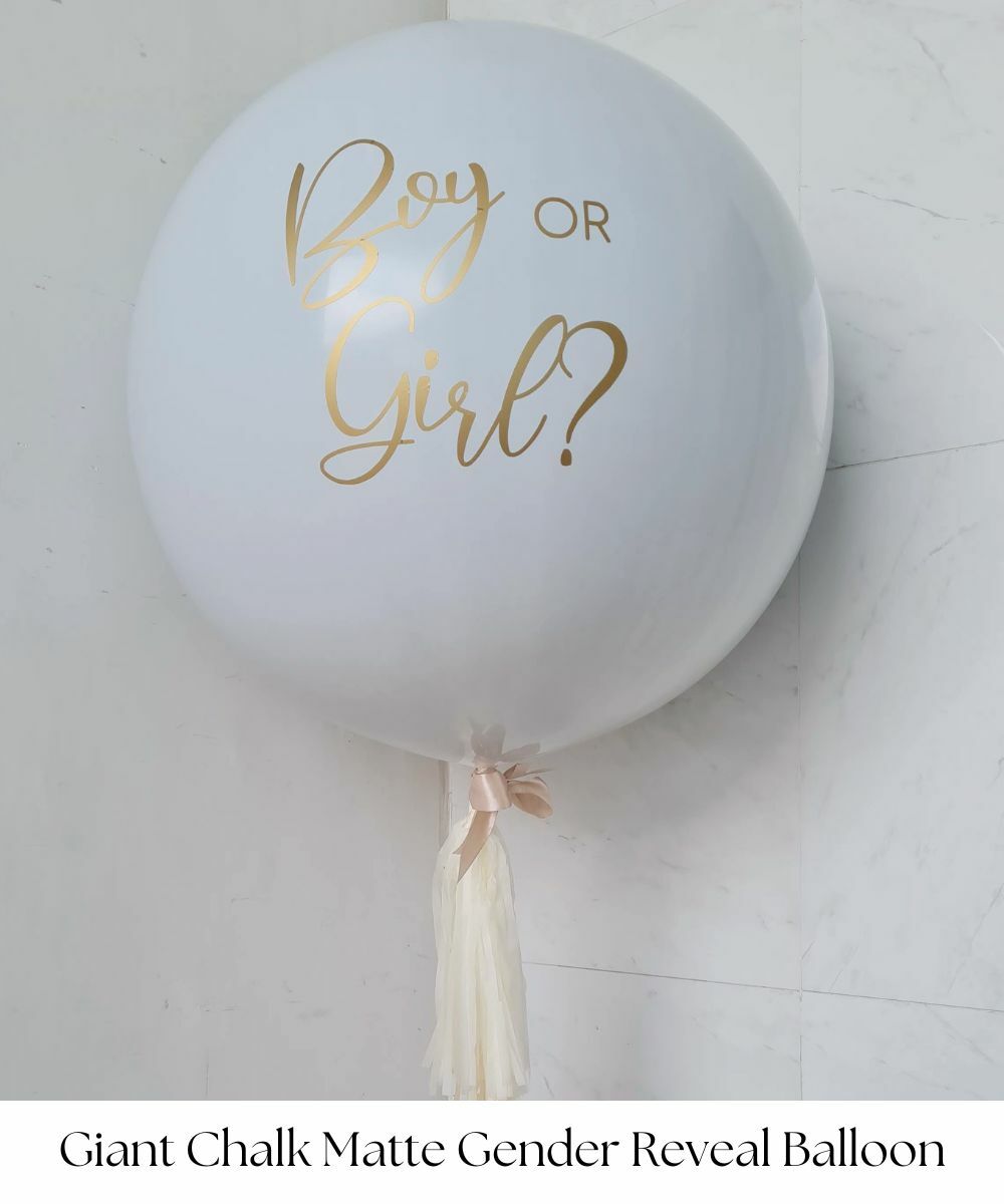 Gender Reveal Little Blessings Balloons Package by Give Fun Singapore