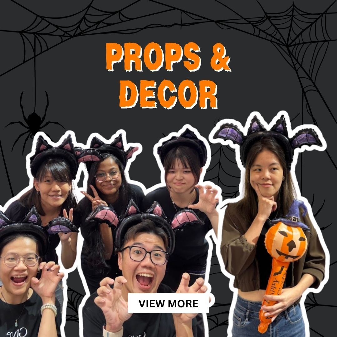 Enhance your Halloween atmosphere with Give Fun's thrilling [Frightfully Fun Halloween] Halloween props and decorations! Our collection features eerie and whimsical items that transform any space into a spooky wonderland. From creepy cobwebs to glowing pumpkins, our ultimate Halloween décor is perfect for adding a touch of frightful fun. Delve into the spirit of the season and make your Halloween unforgettable with Give Fun’s unique props and decorations!
