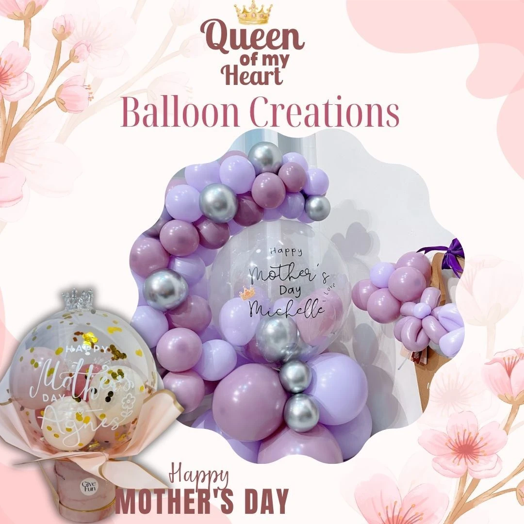 Elevate your Mother’s Day celebrations with our [Queen of My Heart] Props & Decorations collection. Featuring beautifully crafted cake toppers, stunning decorations, and thoughtful party essentials, this collection is designed to bring a touch of elegance and charm to any celebration.