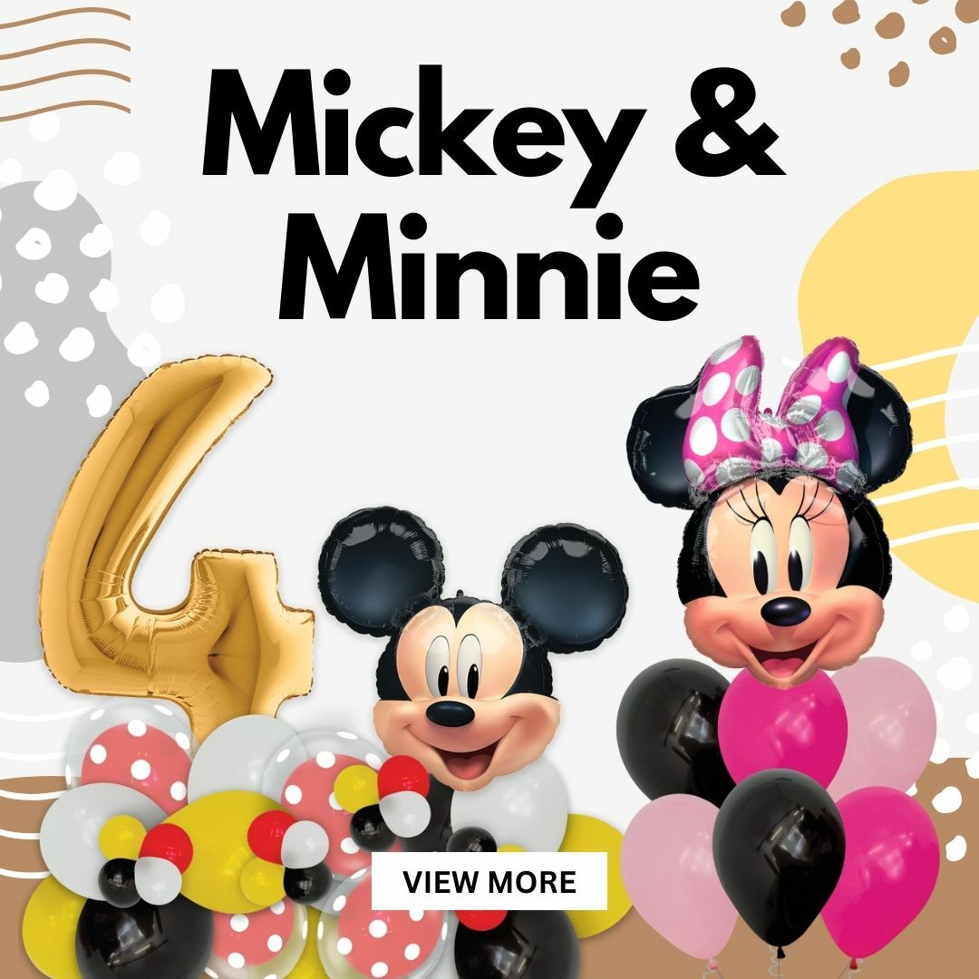 Disney Mickey Minnie Licensed Balloons By Give Fun Party Supplies Singapore Store