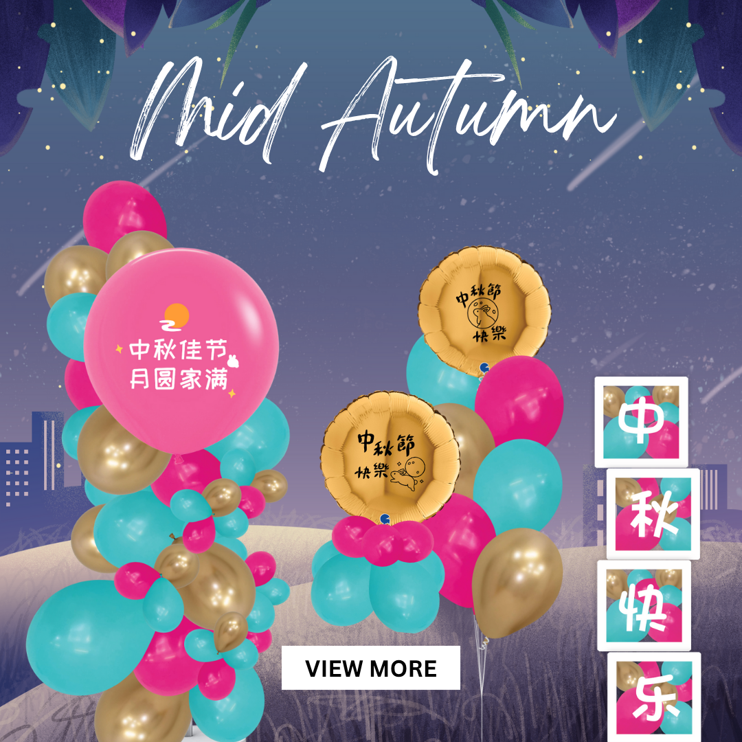 The Mid-Autumn Festival is a time to reconnect with loved ones, reflect on traditions, and celebrate unity. Whether you're decorating for your home, business, or simply sharing this cultural joy with family, our collection helps you create meaningful memories — one lantern, one balloon, one smile at a time.