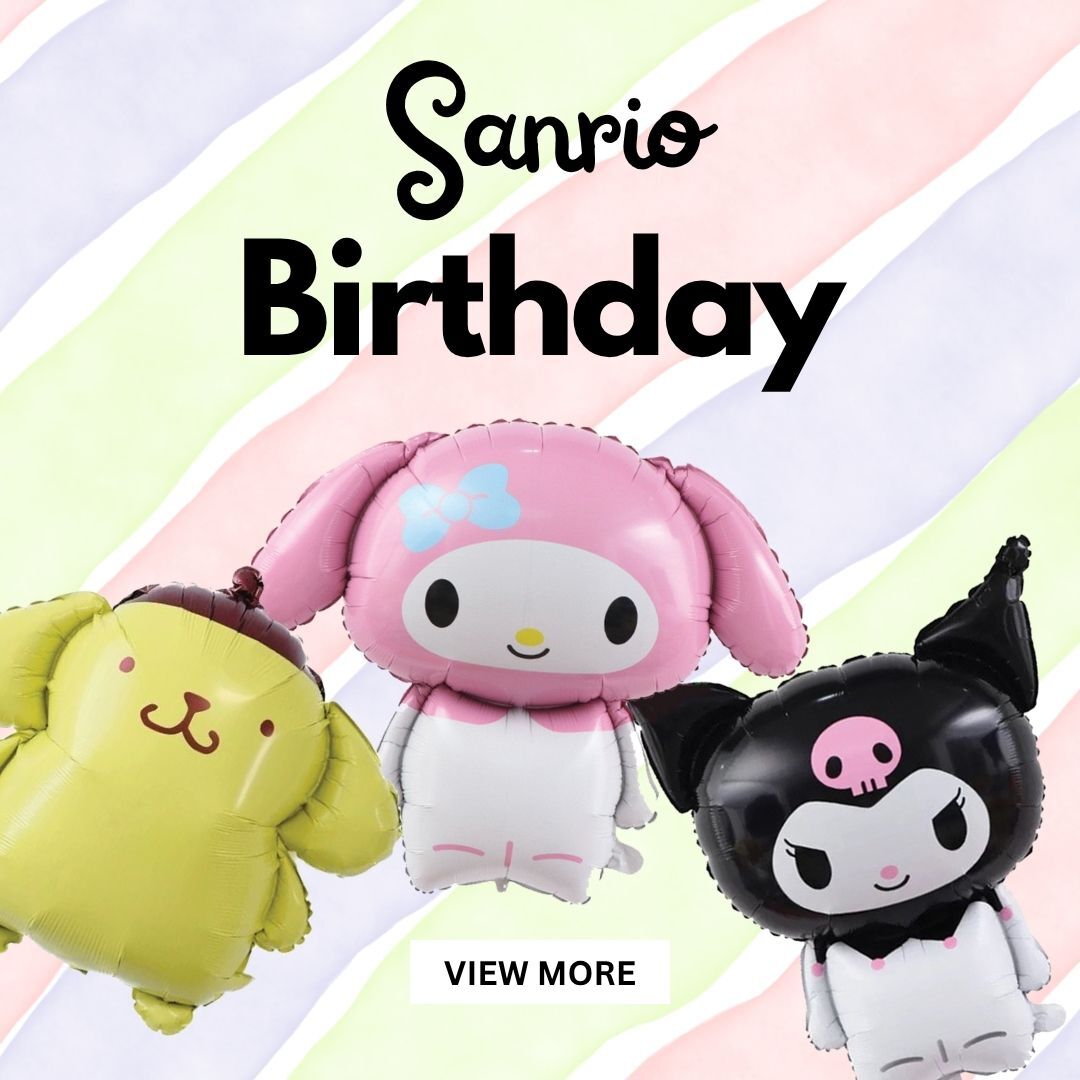 Sanrio Birthday Licensed Balloon by Singapore Online Party Store Give Fun Singapore