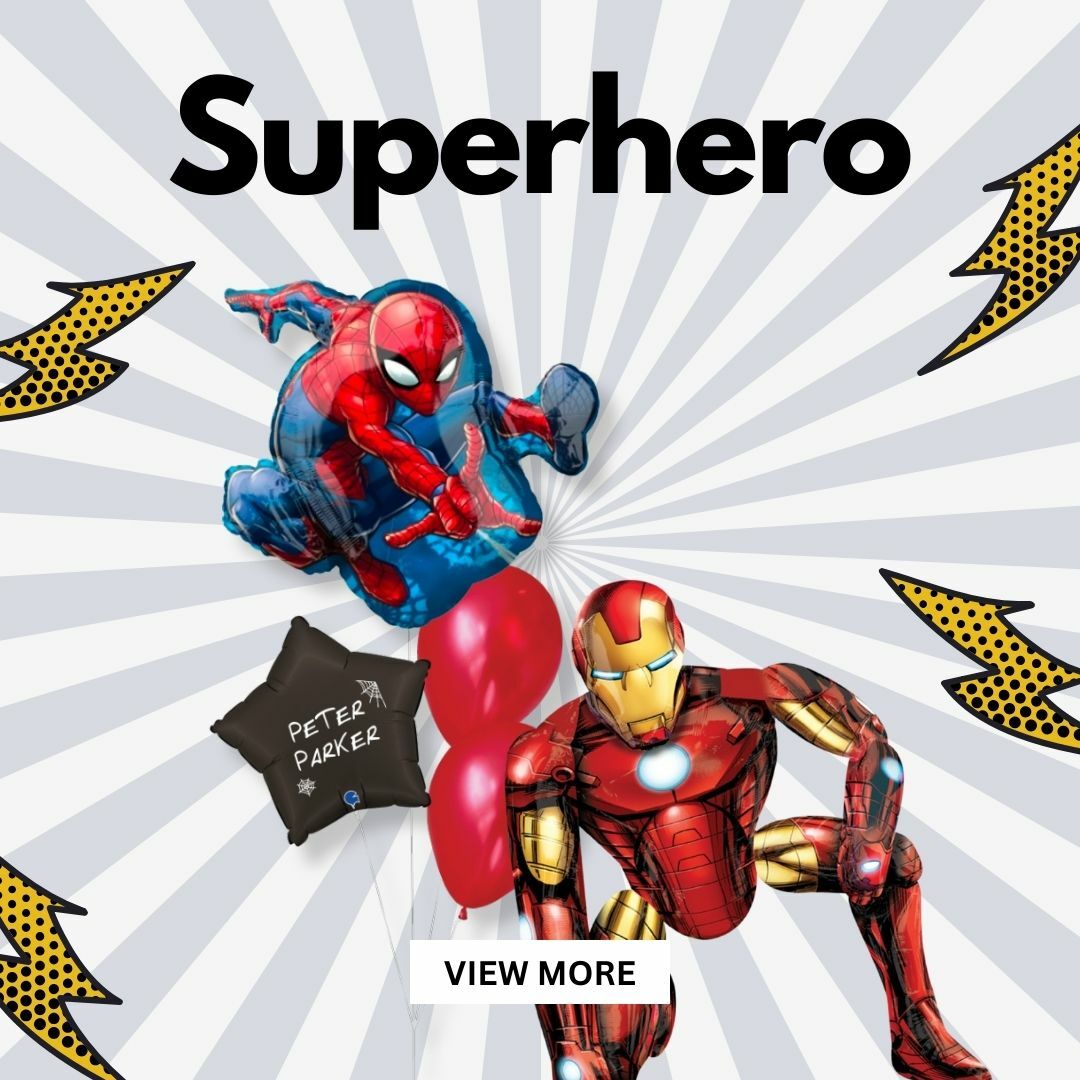 Superhero Licensed Balloon By Give Fun Singapore