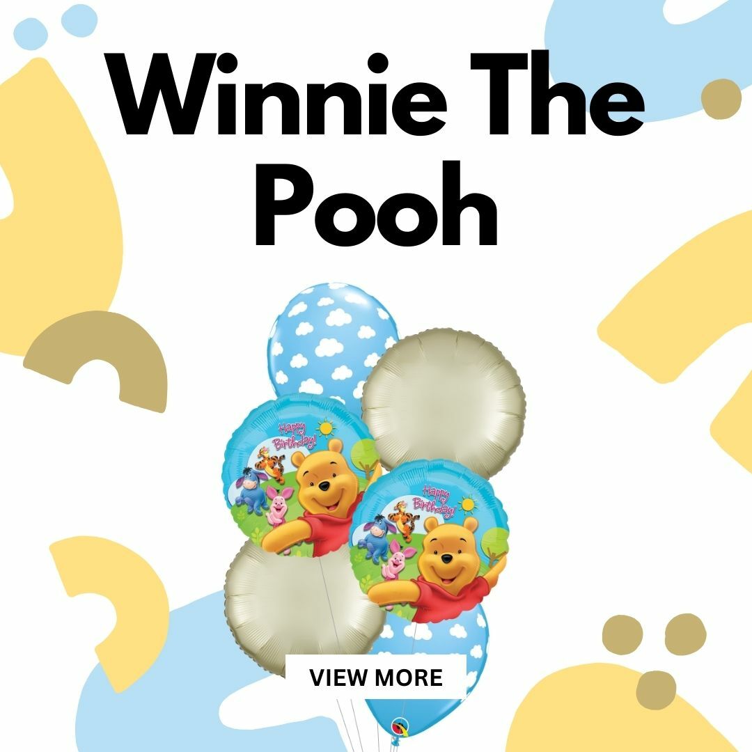 Winnie The Pooh Licensed Balloon by Give Fun Singapore party supplies store