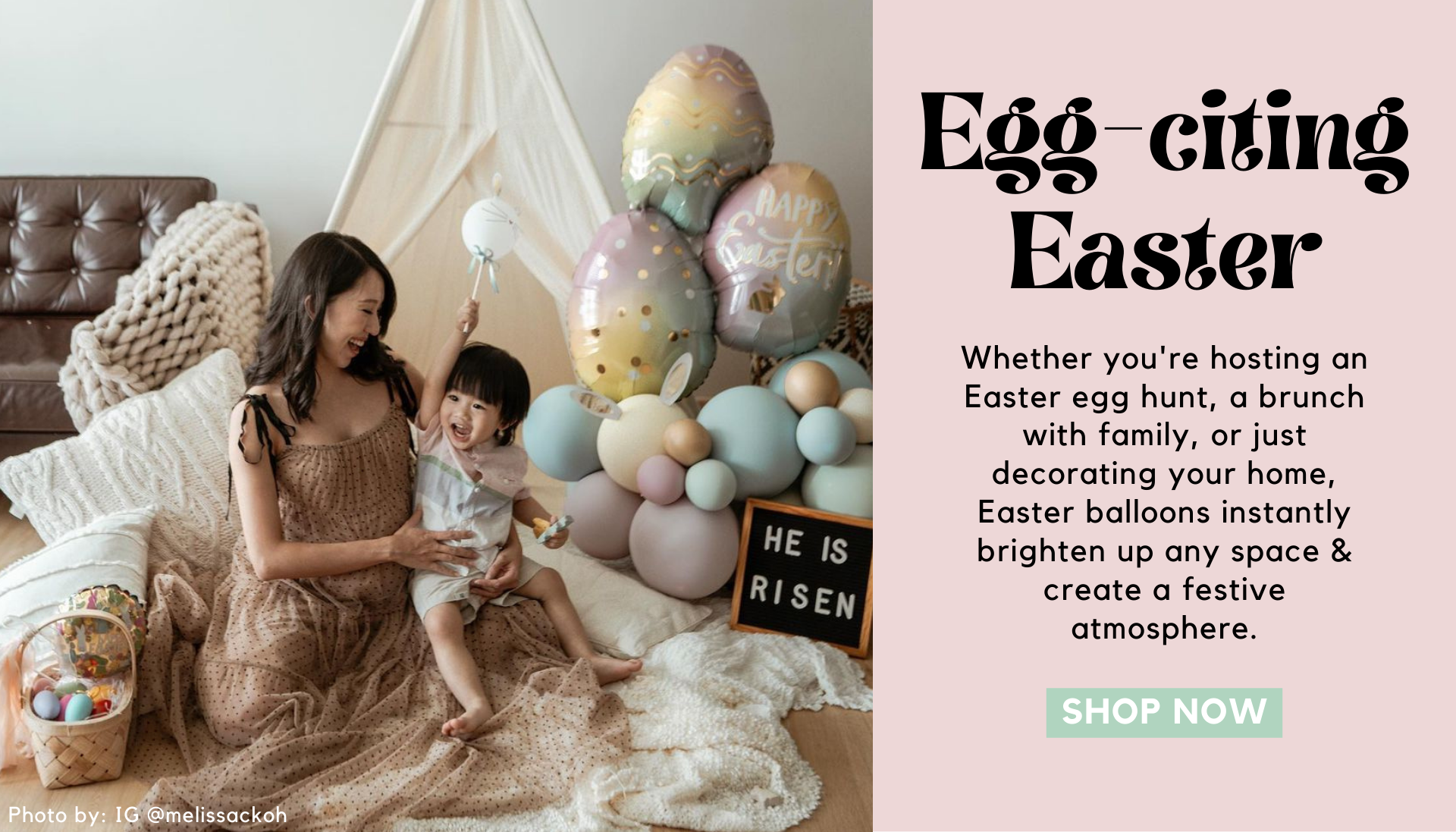 Hoppy Easter is approaching! Let the egg-citement begin with our egg