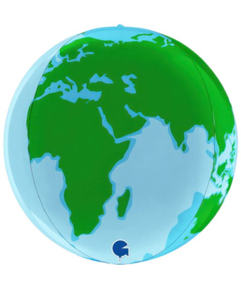 [Orbz] 15" Globe 4D Balloon - Earth - Give Fun