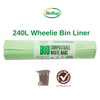 BioBag 240 Litre | Wheelie Bin Liner (Large) | 24 Bags |