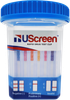 UScreen® 12 Panel Drug Test Cup with Adulterants, AMP, BAR, BUP, BZO, COC, MET, MDMA ,MOP, MTD, OXY, PCP, TCA (NO THC) + CR, SG, PH | USSCUPA-12NTCLIA, 25/Box