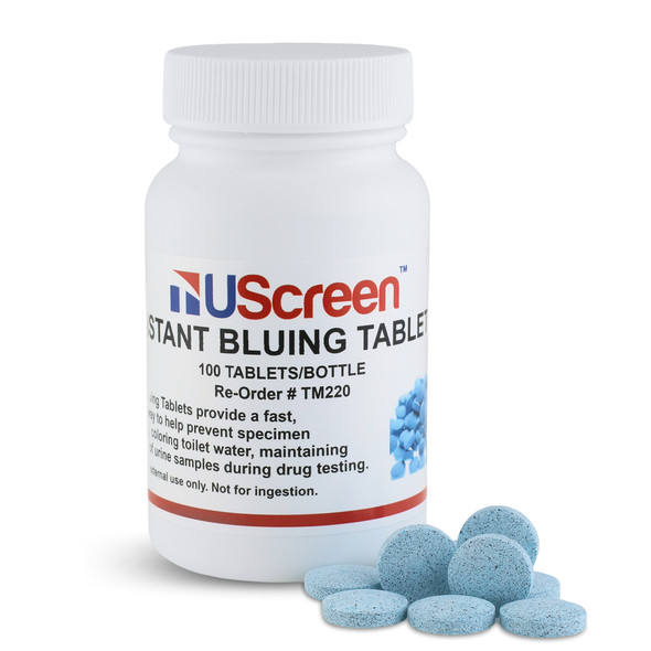 UScreen™ Instant Bluing Tablets 100/Bottle