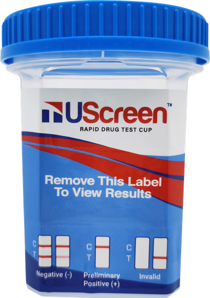 UScreen® 12 Panel Rapid Drug Screen Cup USSCUPA-12CLIA