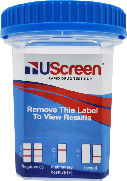 UScreen™ 12 Panel Rapid Drug Screen Cup