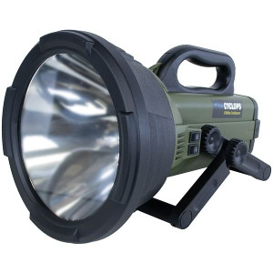 Cyclops C18MIL Colossus 18 Million Candlepower Rechargeable Spotlight R810-GSMC18MILFE Cyclops C18MIL Colossus 18 Million Candlepower Rechargeable Spotlight R810-GSMC18MILFE