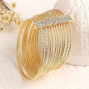 Luxor Crystal Bangles 12 Of Them Together F369-9513468304 Luxor Crystal Bangles 12 Of Them Together F369-9513468304