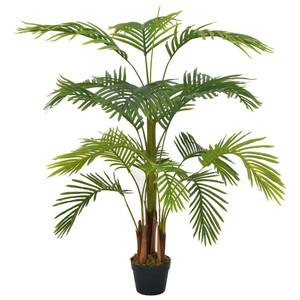 Artificial Plant Green and Brown Plastic and Wood 47.2 inches Tall A949-280193  Artificial Plant Green and Brown Plastic and Wood 47.2 inches Tall A949-280193