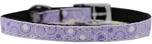 Retro Nylon Dog Collar with classic buckle 3/8" Lavender Size 12 S528-126-003 38PR12 Retro Nylon Dog Collar with classic buckle 3/8" Lavender Size 12 S528-126-003 38PR12