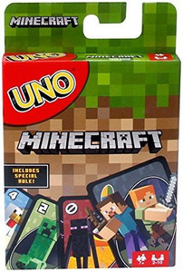 UNO Minecraft Card Game A919-5-887961606782 UNO Minecraft Card Game A919-5-887961606782