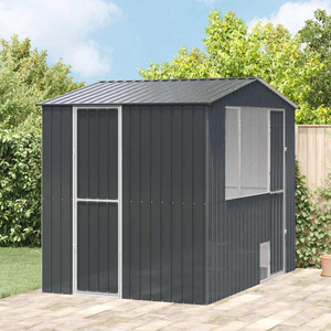  Bird Cage Anthracite 84.65 x 122.05 x 97.24 in Galvanised Steel A949-3325159