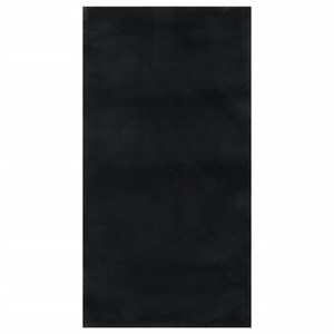  Shaggy Rug Black 100% Polyester 47 x 72 in Shaggy Rug A949-353818