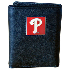 Philadelphia Phillies Wallet Leather Trifold Wallet Z157-5460399097
