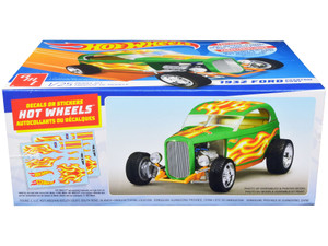 Skill 2 Model Kit 1932 Ford Phantom Vicky "Hot Wheels" 1/25 Scale Model by AMT F977-AMT1313M Skill 2 Model Kit 1932 Ford Phantom Vicky "Hot Wheels" 1/25 Scale Model by AMT F977-AMT1313M