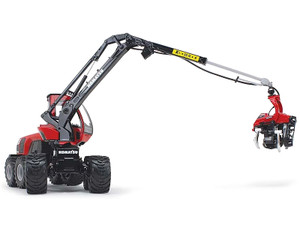 Komatsu 931XC.3 Harvester Red and Black 1/32 Diecast Model by First Gear F977-FG10-4239 Komatsu 931XC.3 Harvester Red and Black 1/32 Diecast Model by First Gear F977-FG10-4239