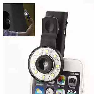 Picture Perfect Selfie Clip On LED Light With 4X Wide Angle Lens K290-6409738693 Picture Perfect Selfie Clip On LED Light With 4X Wide Angle Lens K290-6409738693