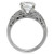 TK069 - High polished (no plating) Stainless Steel Ring with AAA Grade CZ  in Clear A874-TK069 TK069 - High polished (no plating) Stainless Steel Ring with AAA Grade CZ  in Clear A874-TK069
