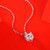 Casual Moissanite CZ Heart Dangle 925 Sterling Silver Necklace R866-JZ_667859567982 Casual Moissanite CZ Heart Dangle 925 Sterling Silver Necklace R866-JZ_667859567982