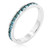 Stylish Stackables Aquamarine Crystal Ring R599-R01147R-V32 Stylish Stackables Aquamarine Crystal Ring R599-R01147R-V32