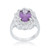 Amethyst Oval Classic Ring R599-R08449R-C20 Amethyst Oval Classic Ring R599-R08449R-C20