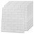 Wallpaper Set of 40 White PE foam 27.6 x 30.3 in A949-150720  Wallpaper Set of 40 White PE foam 27.6 x 30.3 in A949-150720