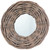 Mirror Natural Rattan Wicker 5.9 in Diameter Wall mounting A949-287625  Mirror Natural Rattan Wicker 5.9 in Diameter Wall mounting A949-287625