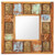 Mirror Multicolor Solid reclaimed wood Medium Decorative Inlays A949-321813  Mirror Multicolor Solid reclaimed wood Medium Decorative Inlays A949-321813