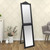 Free-standing Mirror Black Glass Full-length Foldable A949-351523  Free-standing Mirror Black Glass Full-length Foldable A949-351523