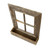 22X18 Rustic Weatered Grey Window Frame With Planter N270-380266
