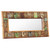 Mirror Mixed Color Solid Reclaimed Wood 43.3 x 19.7 in A949-321816  Mirror Mixed Color Solid Reclaimed Wood 43.3 x 19.7 in A949-321816