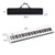 88-Key Portable Full-Size Semi-weighted Digital Piano Keyboard-White - Color: White D681-MU10068WH 88-Key Portable Full-Size Semi-weighted Digital Piano Keyboard-White - Color: White D681-MU10068WH