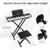 61-Key Portable Electronic Keyboard Piano Complete Digital Piano Set with Stand and Stool D681-MU10106US 61-Key Portable Electronic Keyboard Piano Complete Digital Piano Set with Stand and Stool D681-MU10106US