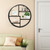 Hanging Storage Shelf Circular Wall-Mounted 4-Tier Rack - Color: Black D681-HW63372 Hanging Storage Shelf Circular Wall-Mounted 4-Tier Rack - Color: Black D681-HW63372