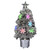 Silver Mini Christmas Tree with Color Changing Lights Light Up Christmas Decoration A706-830160