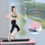 2.25 HP Walking Pad with LED Display and Remote Control-Pink - Color: Pink D681-SP38135US-PI