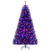 6/7/8 Feet Artificial Christmas Tree with 6 Lighting Modes and Spooky Sounds-7 ft - Color: Black -  D681-CM24962US-M